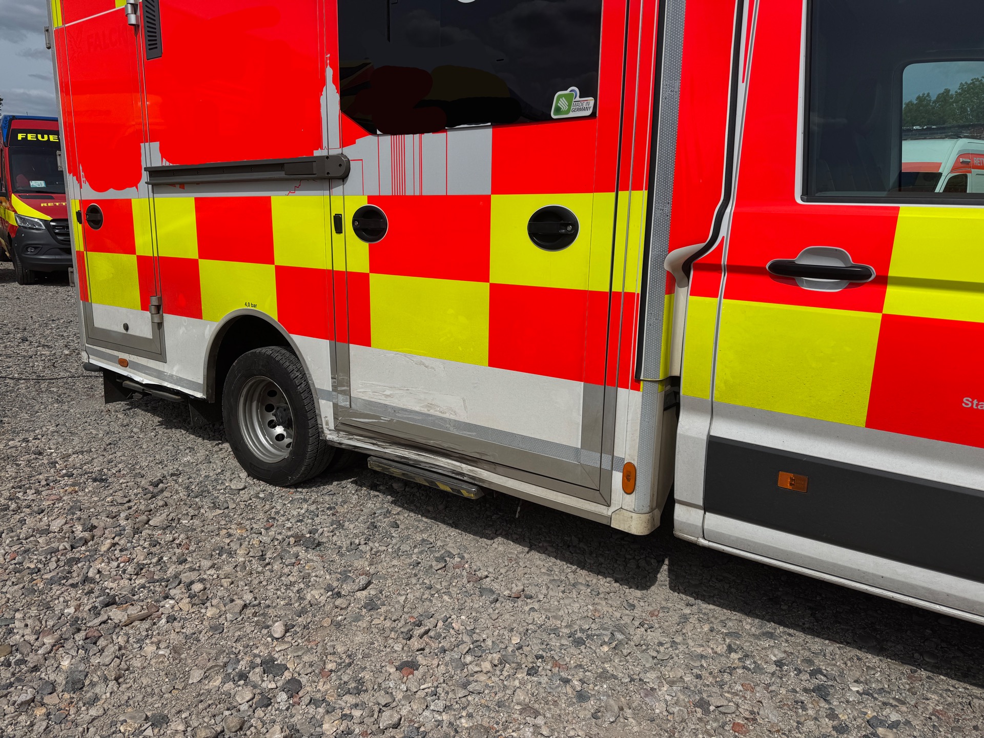 RTW Schadenbegutachtung – Seitenschaden